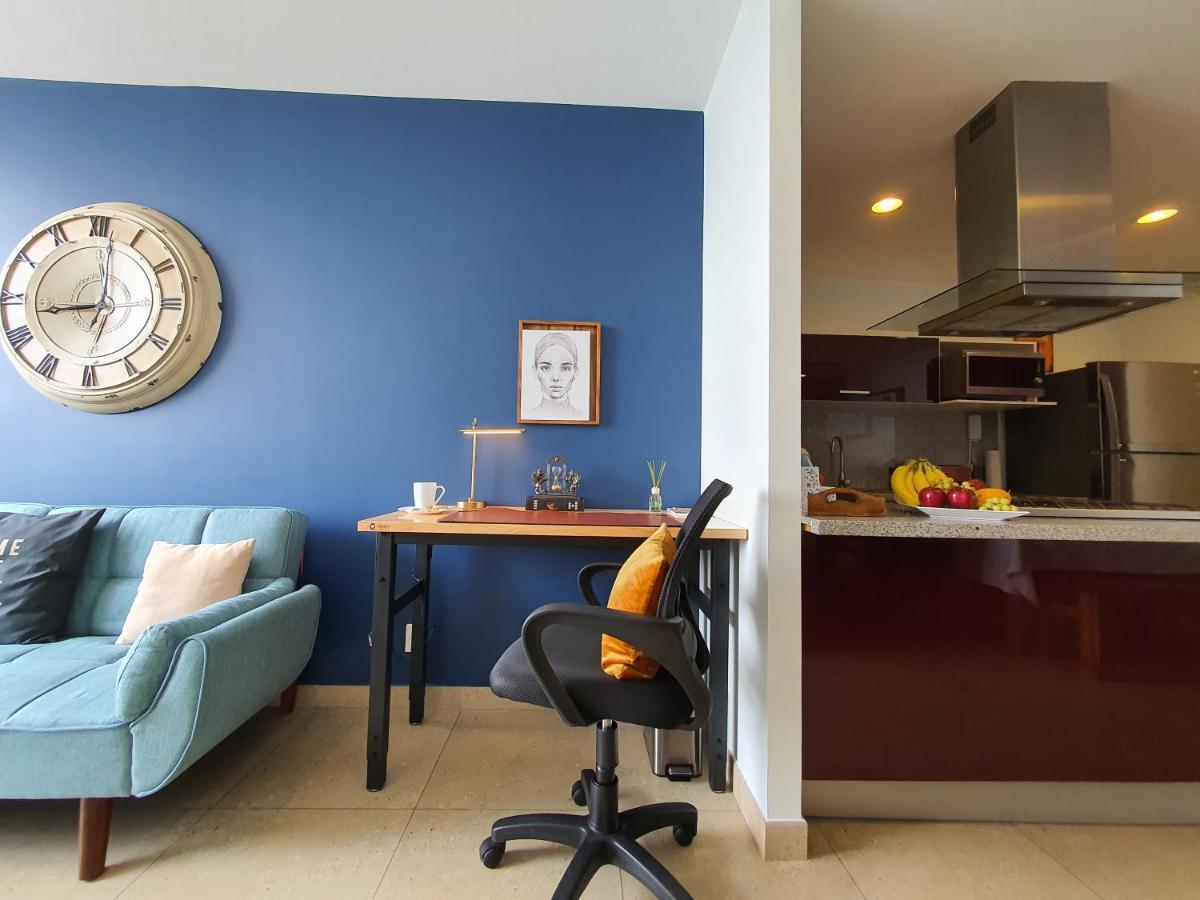 Blue Horse Apartment In New Polanco. Mexico-stad Buitenkant foto
