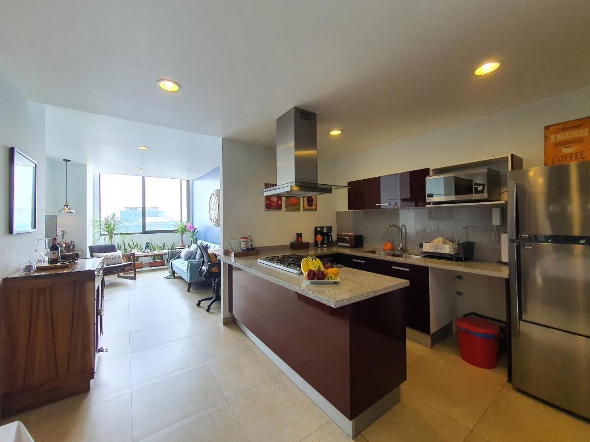 Blue Horse Apartment In New Polanco. Mexico-stad Buitenkant foto
